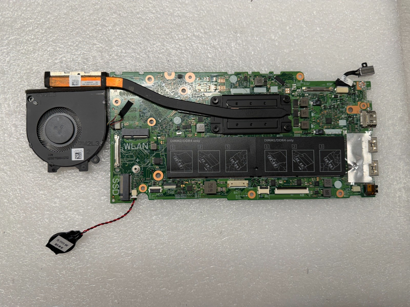 Dell Inspiron 5481 i5-8265u Motherboard 9FWFN product photo 1