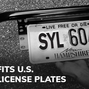Universal License Plate Bracket