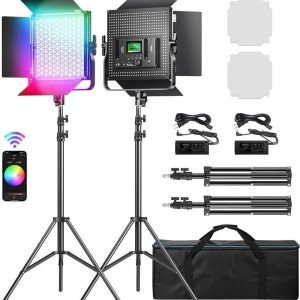 IVISII I80RGB PROFESSIONAL VIDEO LIGHT KIT