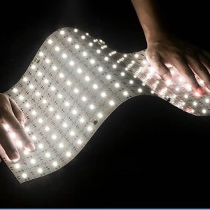 3 Piece Soft LED Backlight Sheet 36W 6000K White, Backlit, Flexible cut, 19x9.5"