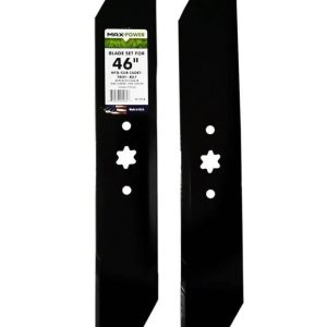 MaxPower 561544B 2-Blade Set for 46 Inch Cut MTD/Cub Cadet/Troy-Bilt