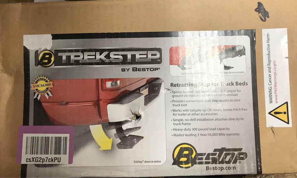 Bestop Trekstep, Rear Mount – 2015-2018 Ford F150 - Fits Either Side - Image 2