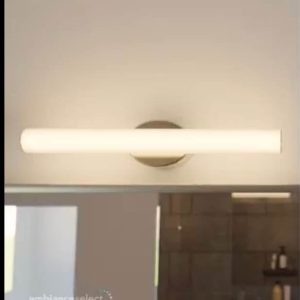 Globe 24" LED Wall Light Bar, Ambiance Select, Dimmable, with Remote - Chrome