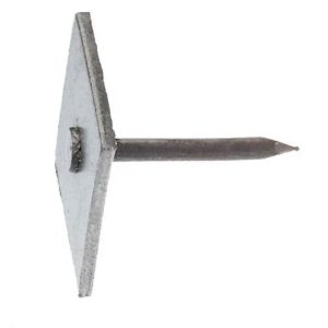 Metal Square Cap Roofing Nails (25 lbs. Pack)