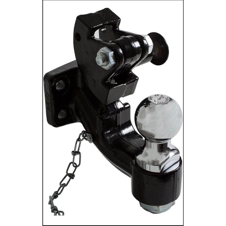 Buyers Products 10057 10-Ton Mount Combination Hitch with 2-5/16 Inch Ball-Black