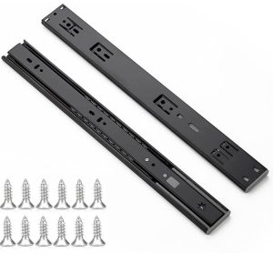 Ravinte 10 Pairs of 22” Full Extension Side Mount Sliding Drawer Ball Bearing
