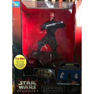 Star Wars Episode 1 The Phantom Menace 12 Inch Tall Action Figure Talking Bank