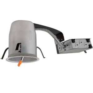 PACK OF 6- HALO (H995RICAT) LED Recessed Lighting Housing for Remodel Ceiling