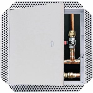 Pack of 4 HVAC Access Door 20" X 20" Sound Rated Steel, Felt Covered Door