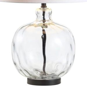 Jonathan Y Glass Ball Table Lamp Base ONLY