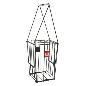 Wilson Ball Pick Up Basket Tennis Ball Collection HOPPER, Can Hold 75 Balls