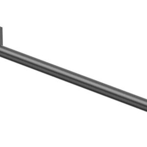 Gatco Elevate 24" L Grab Bar, Matte Black/ADA Compliant Stainless Steel