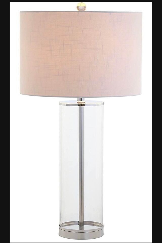 JONATHAN Y Modern, Glam for Bedroom, Living Room Glass LED Table Lamp 29" - Image 3