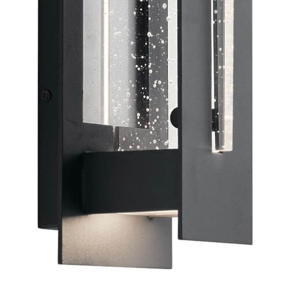 Kichler River Path 23" LED Outdoor Wall Light in Textured Black, 1 LIGHT - Image 6