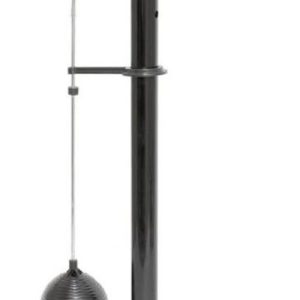 Superior Pump 1/2 HP Thermoplastic Pedestal Pump, Black (92553)