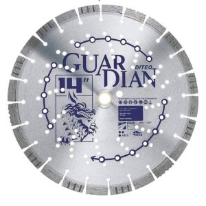 Guardian 14” Super Premium Segmented Turbo Rim Diamond Blade- Asphalt & Concrete