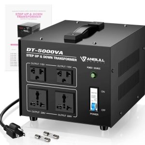 Anbull Voltage Converter 5000 Watt Voltage Transformer, AC 110V/120V/220V/240V