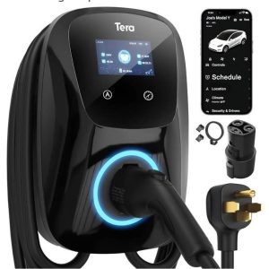 Tera for Tesla Electric Vehicle (EV) Charger, Level 2 J1772 2024 Fully Upgraded
