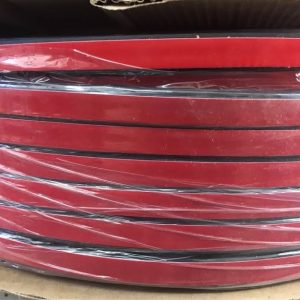 Trim-Lok Solid Rectangle RUBBER SEAL – 25” Height.75” Width, 250’ Length – EPDM