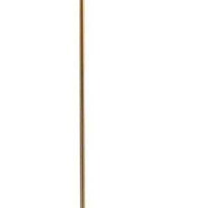 Brightech Montage Modern Floor Lamp - LED Standing Lamp, Antique Brass