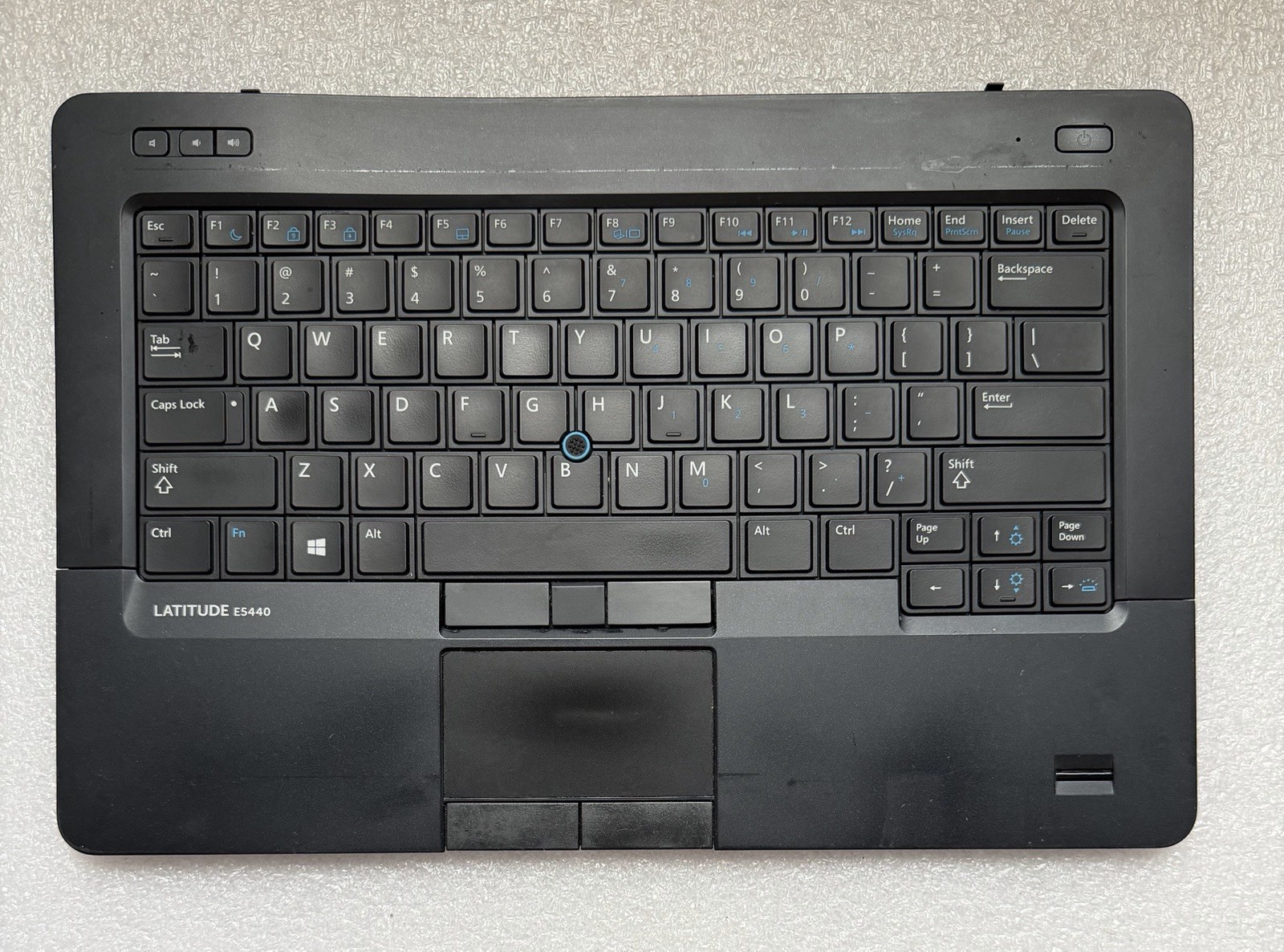 Dell Latitude E7450 14” Palmrest Keyboard Touchpad, A133D8, Black product photo 1