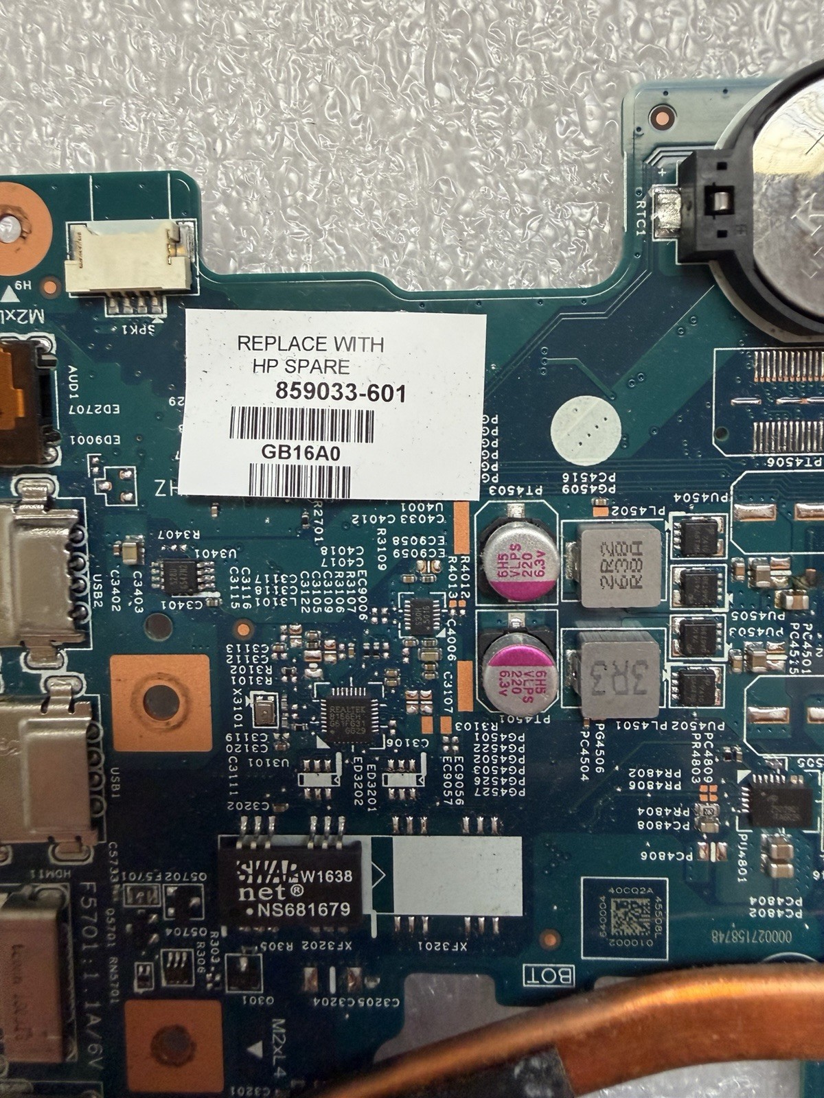 HP 17-X HP 17-x114dx Intel Core i5-7200U 2.50GHz Motherboard 859033-601 product photo 3
