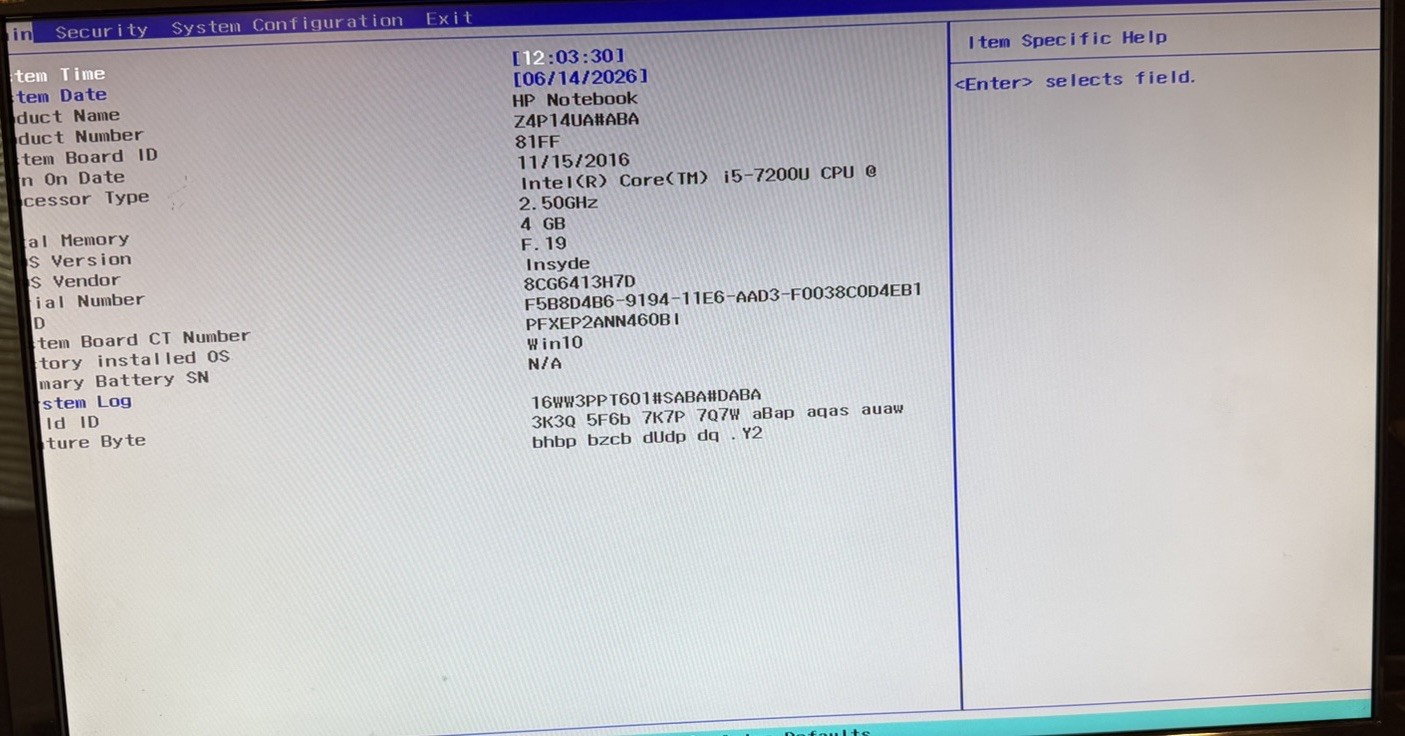 HP 17-X HP 17-x114dx Intel Core i5-7200U 2.50GHz Motherboard 859033-601 product photo 4