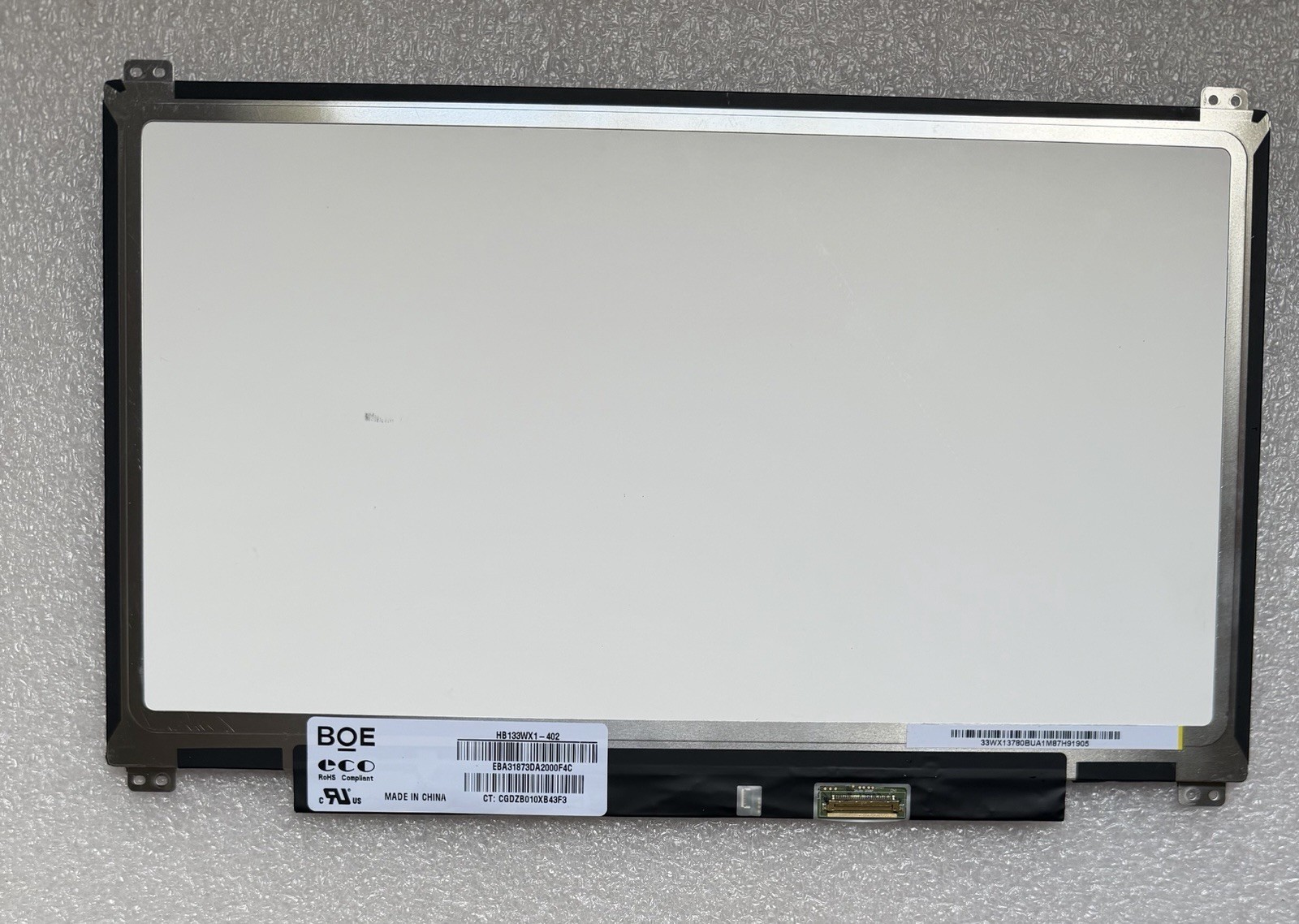 BOE 13.3" Matte Laptop LCD Screen Display 30pin Panel HB133WX1-402 product photo 2