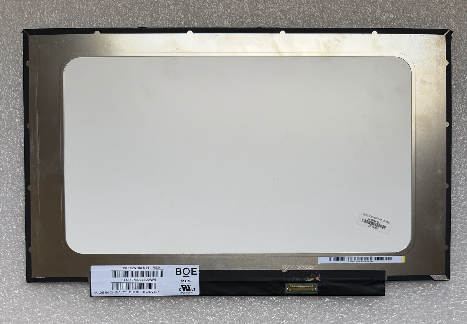 BOE 14" Matte LED LCD Laptop Screen Display 30pin NT140WHM-N44 V8.0, L44576-001 product photo 2