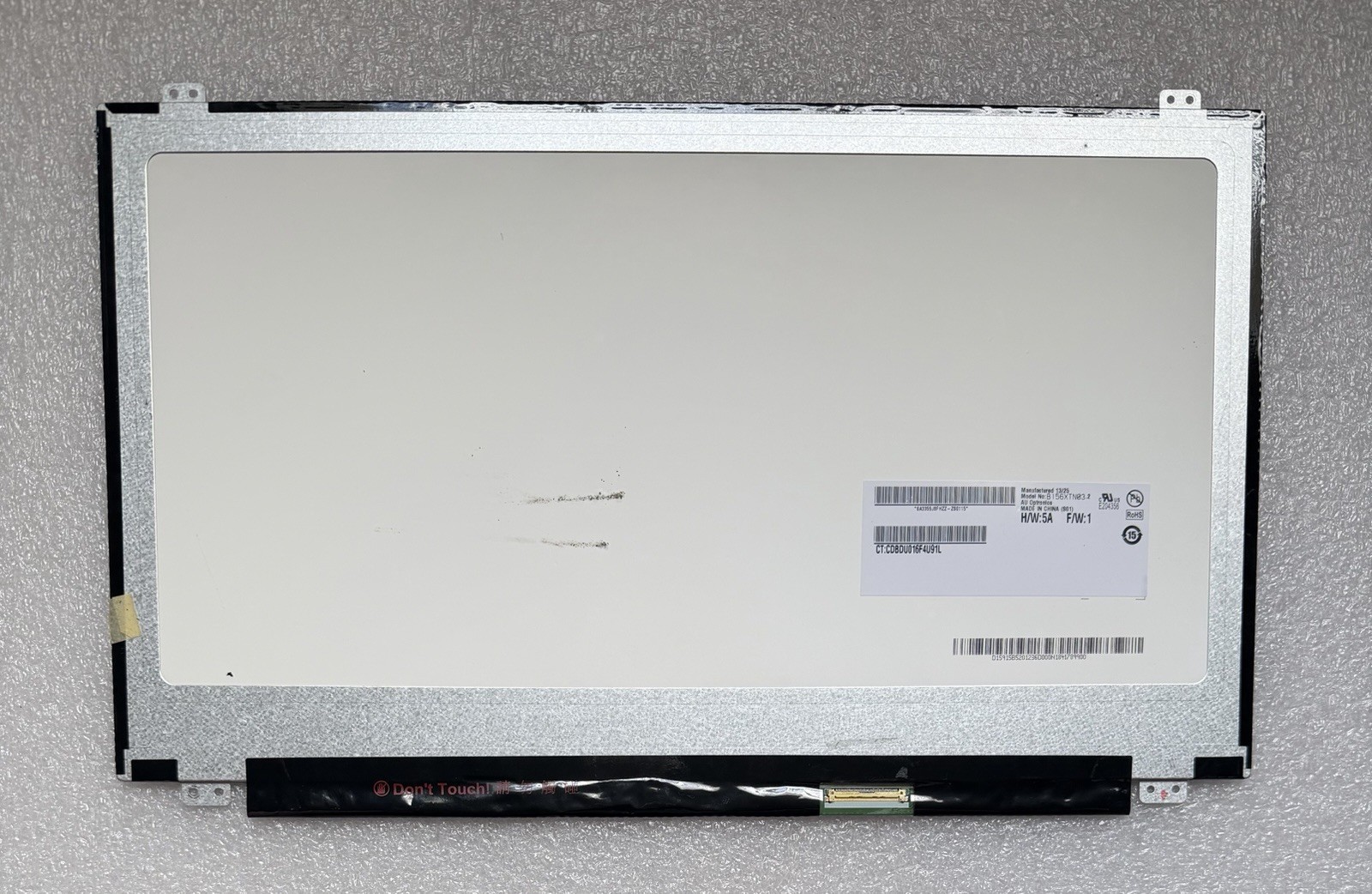 AU Optronics 15.6” Glossy Laptop Screen Display 40pin Panel B156XTN03.2 product photo 2