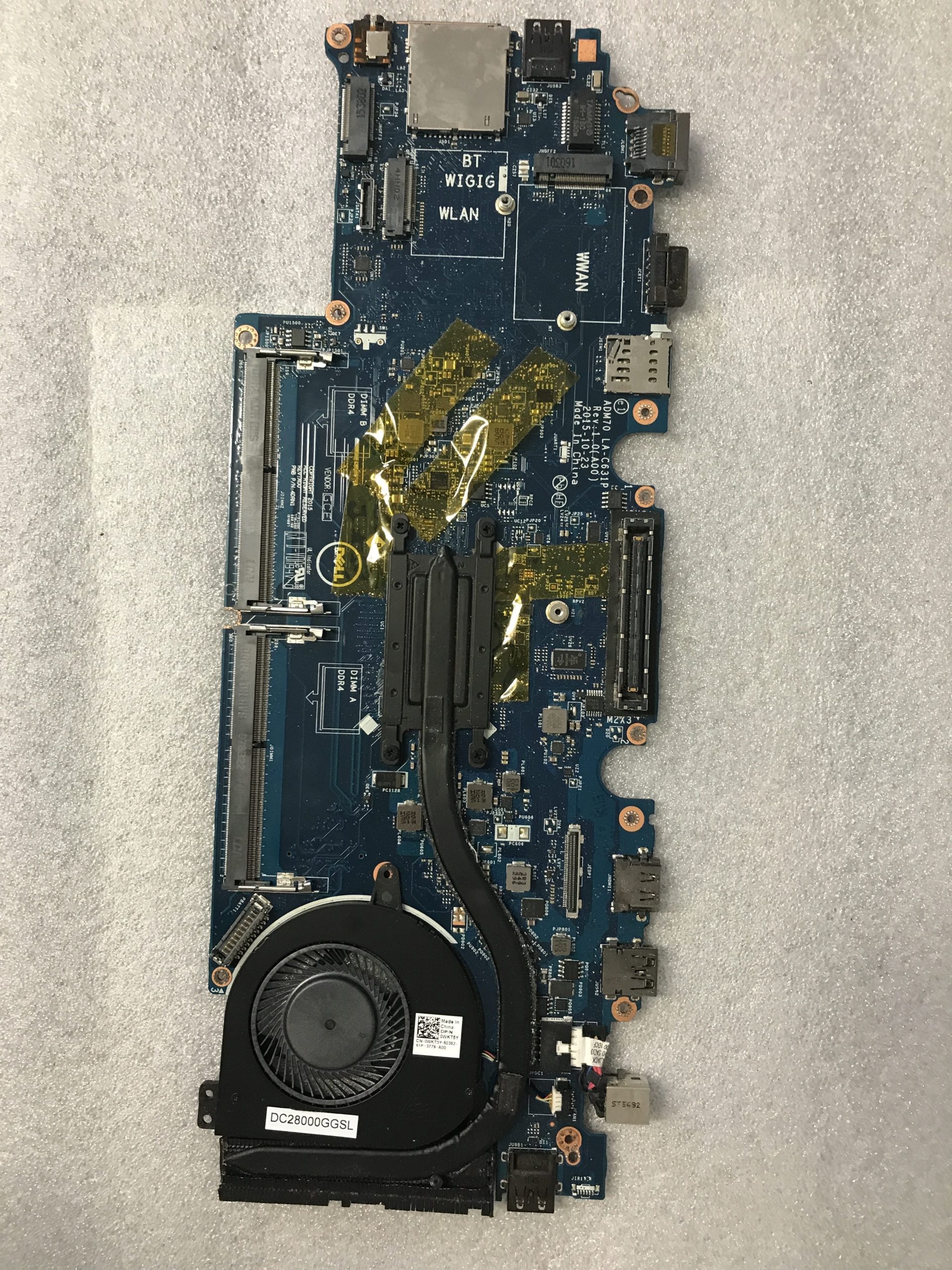 Dell E5450 Motherboard i5-5300u 0VJ1G product photo 1