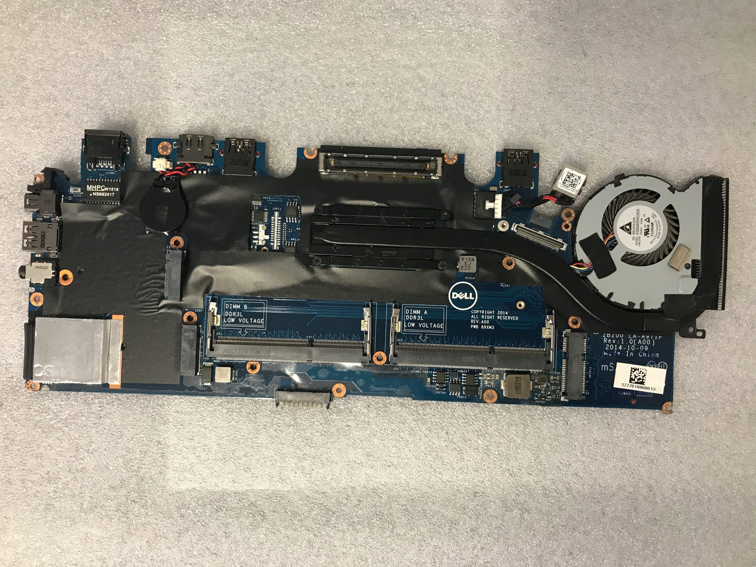 Dell Latitude E7250 Motherboard i5-5300u G9CNK product photo 1