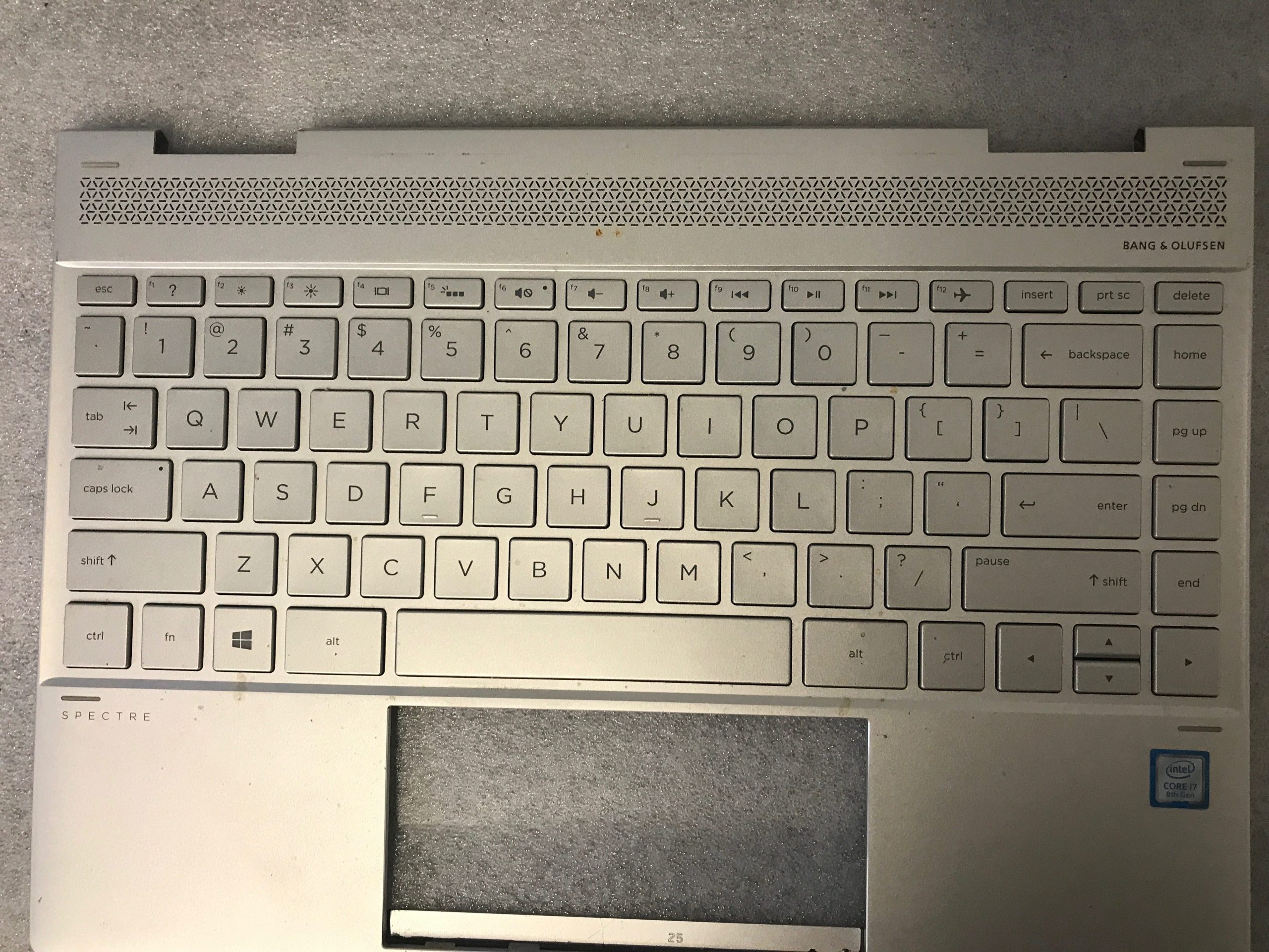 HP Spectre x360 13t-ae000 Replacement Keyboard Key Keycap US English Choose Key