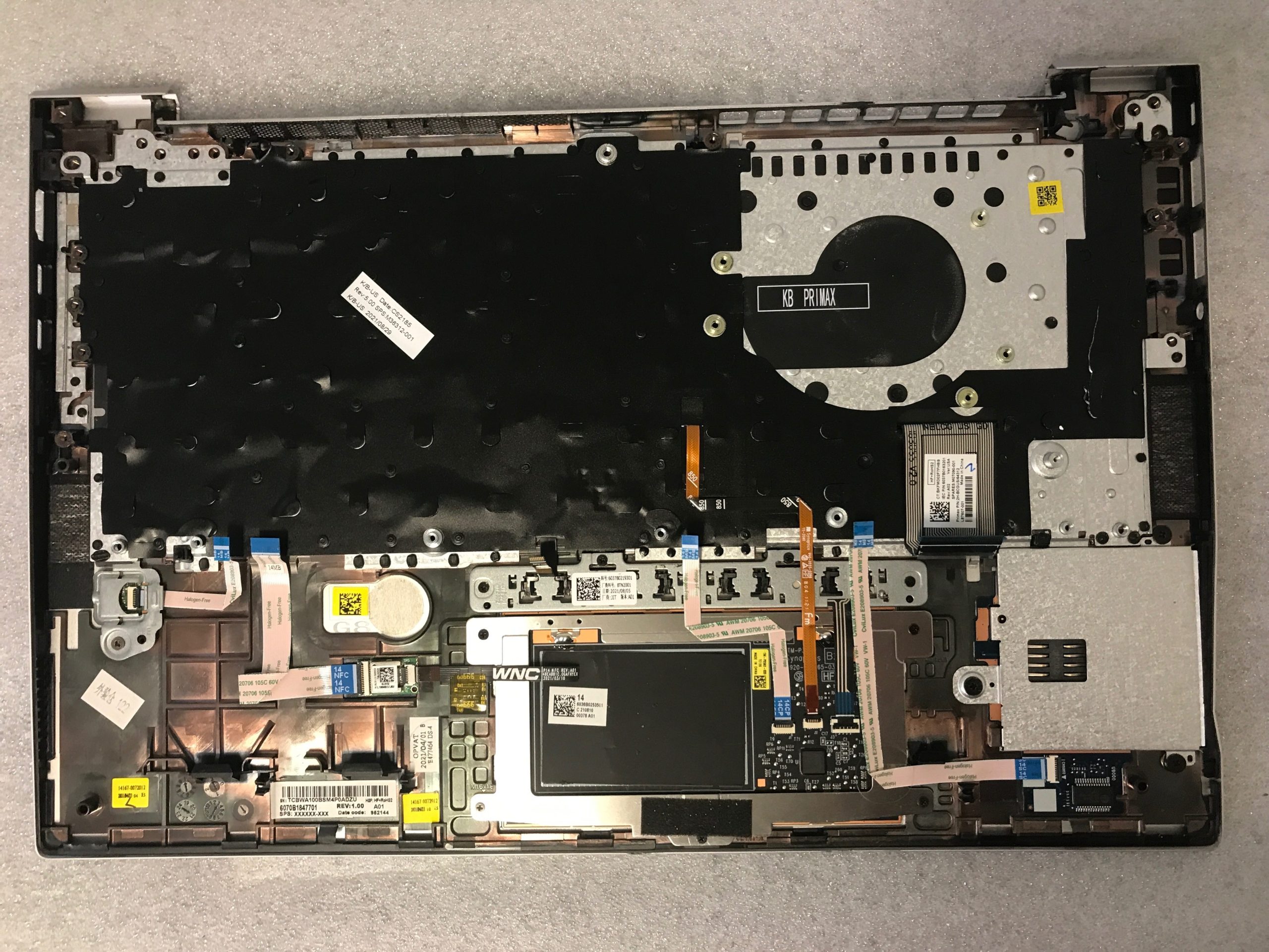 HP EliteBook 840 G8 palmrest touch pad M36312-001 READ product photo 2