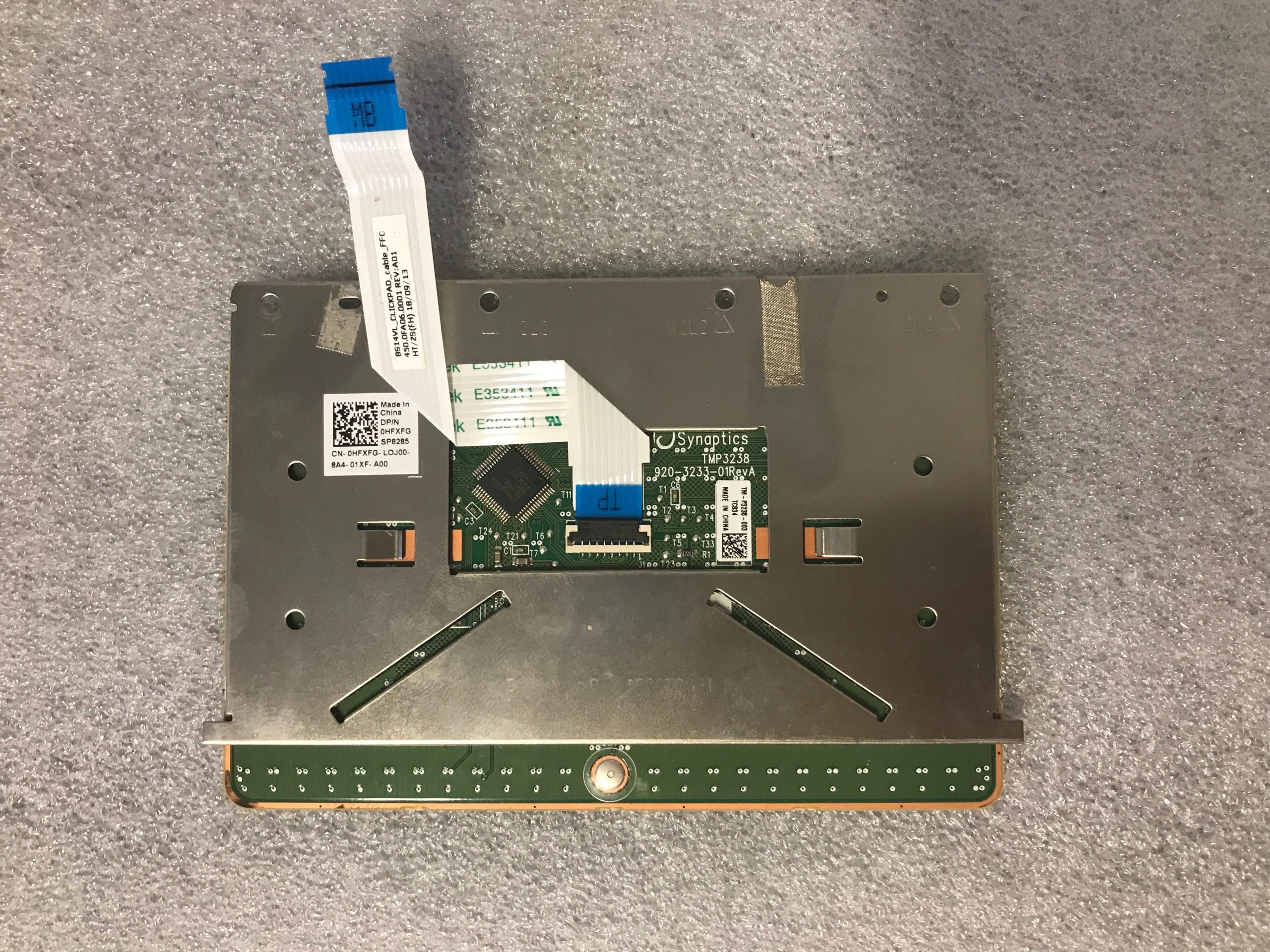 Dell Inspiron 5482 2-in-1 Touchpad Trackpad Mouse Pad HFXFG product photo 2
