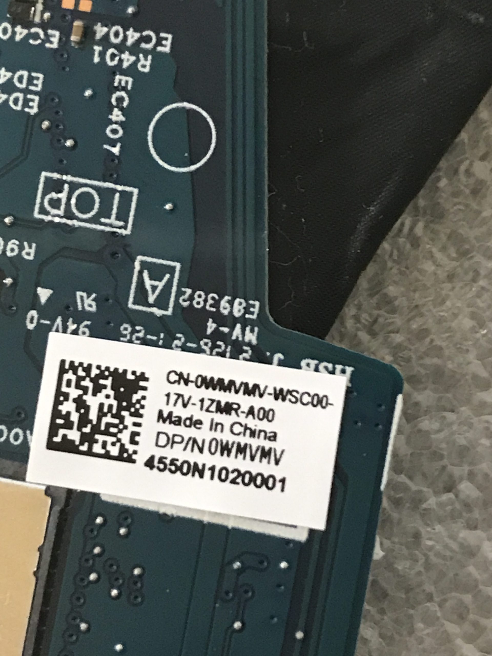 Dell Inspiron 7415 2-in-1 USB Port I/O IO Daughter Board WMVMV product photo 3