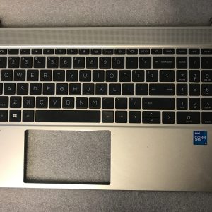 HP ProBook 650 G8 palmrest touch pad keyboard M49545-001 product photo 1