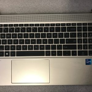 HP ProBook 455 G9 palmrest touch pad keyboard N01933-001 product photo 1