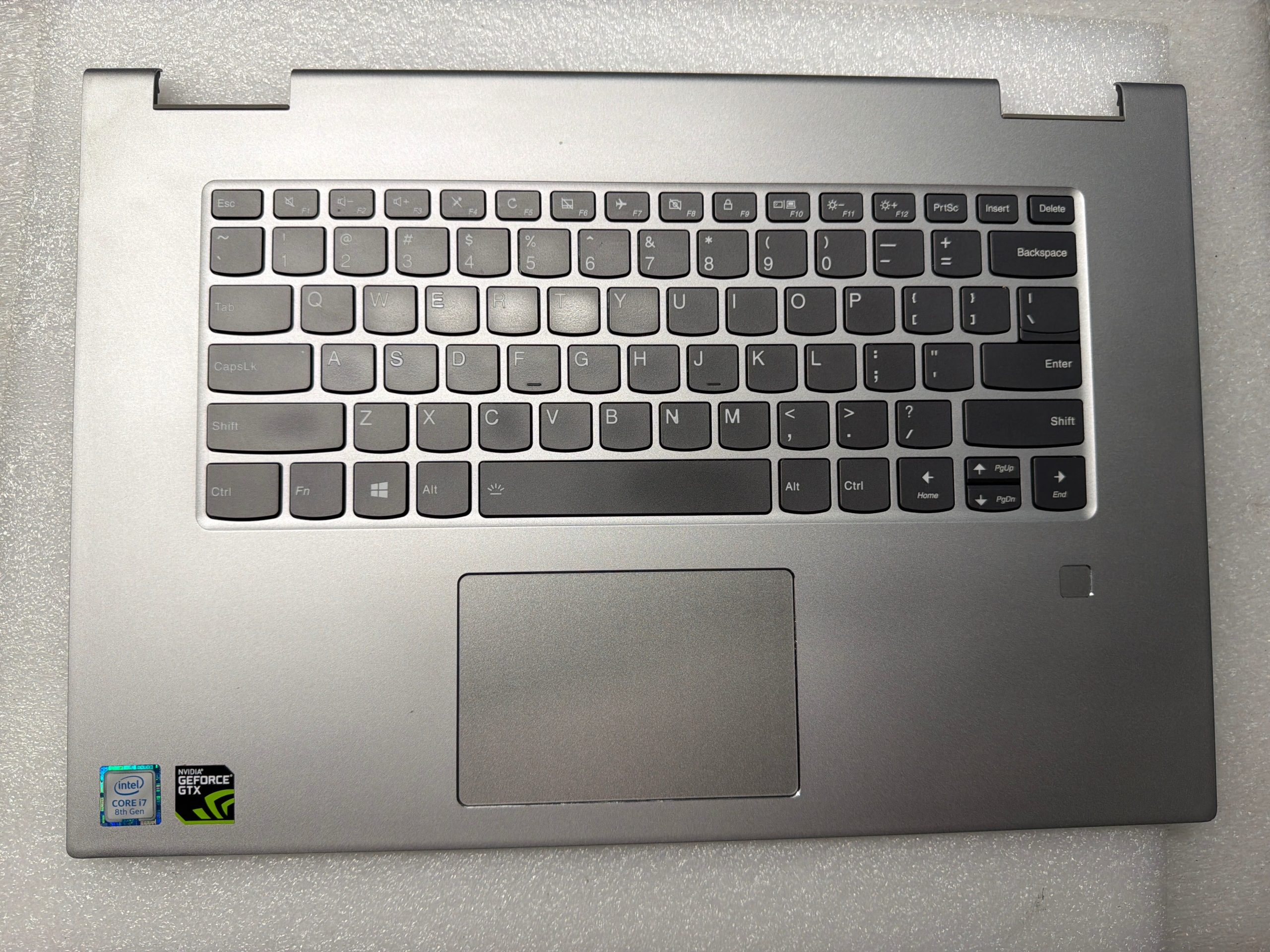 Lenovo IdeaPad Yoga 730-15IKB palmrest touch pad keyboard 5CB0Q96465 product photo 1