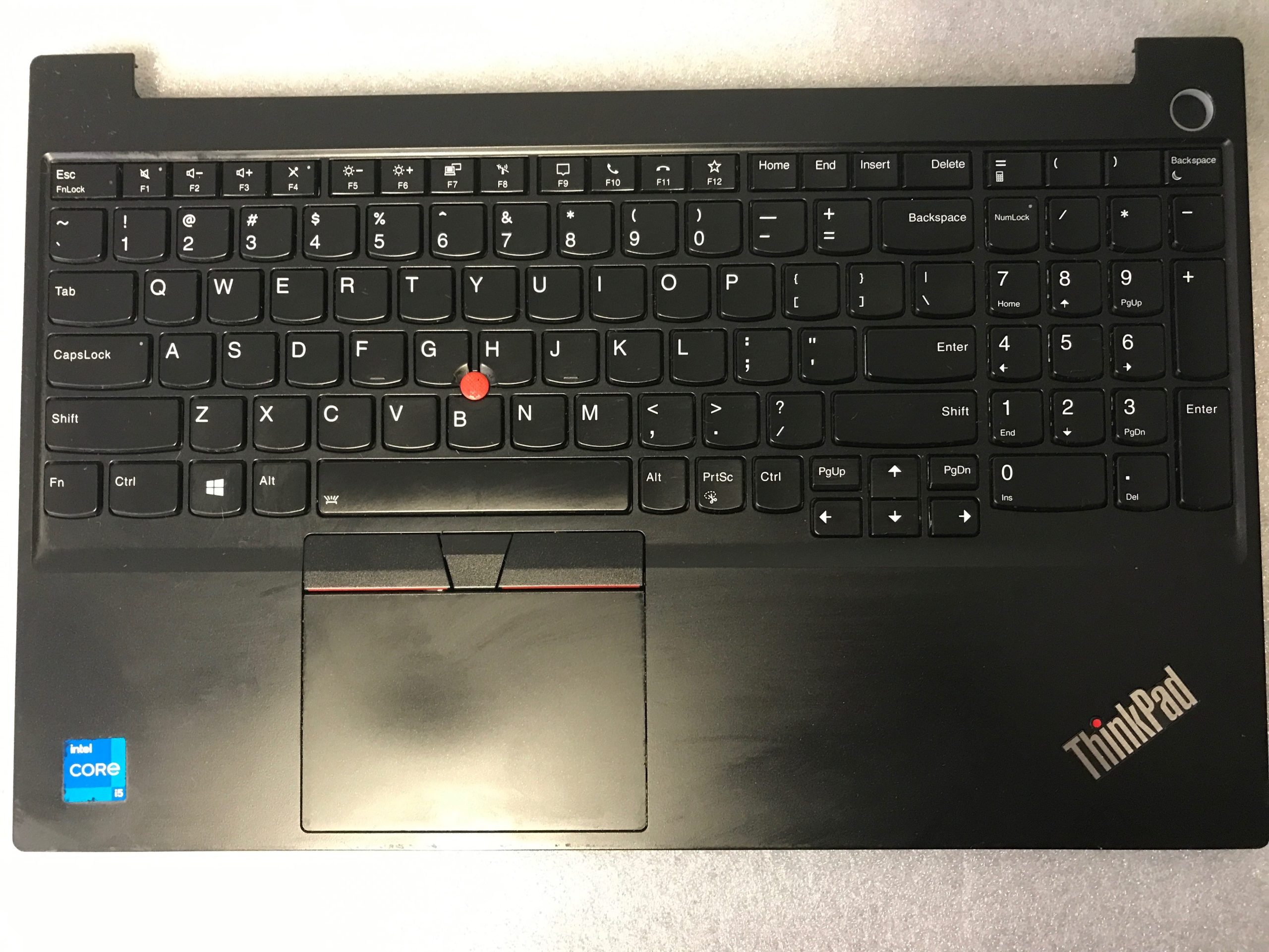 Lenovo ThinkPad E15 Gen 2 palmrest touch pad keyboard 5M11A36281 product photo 1