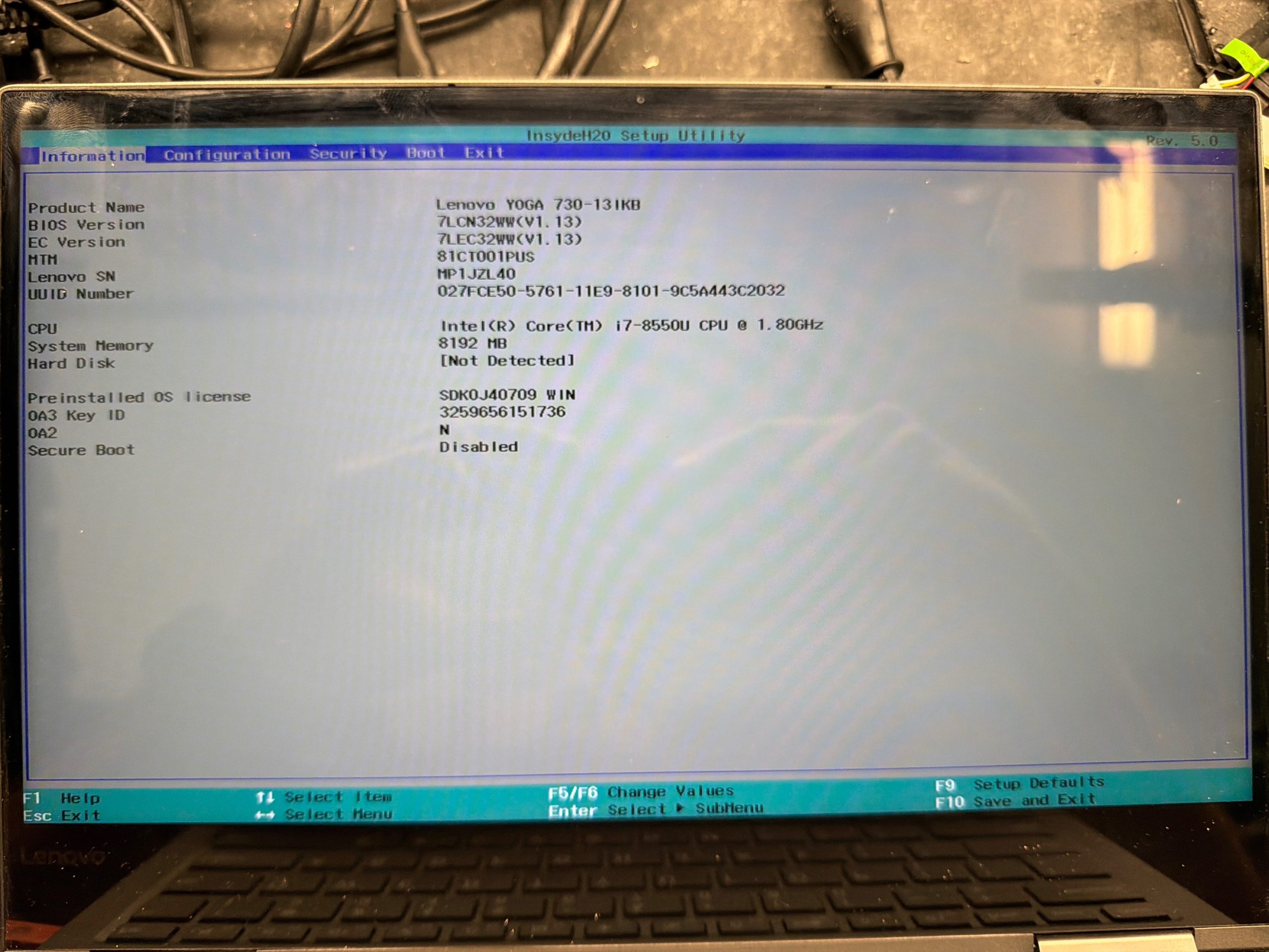 Lenovo Yoga IdeaPad Yoga 730-13IKB Motherboard 5B20Q95842 product photo 4
