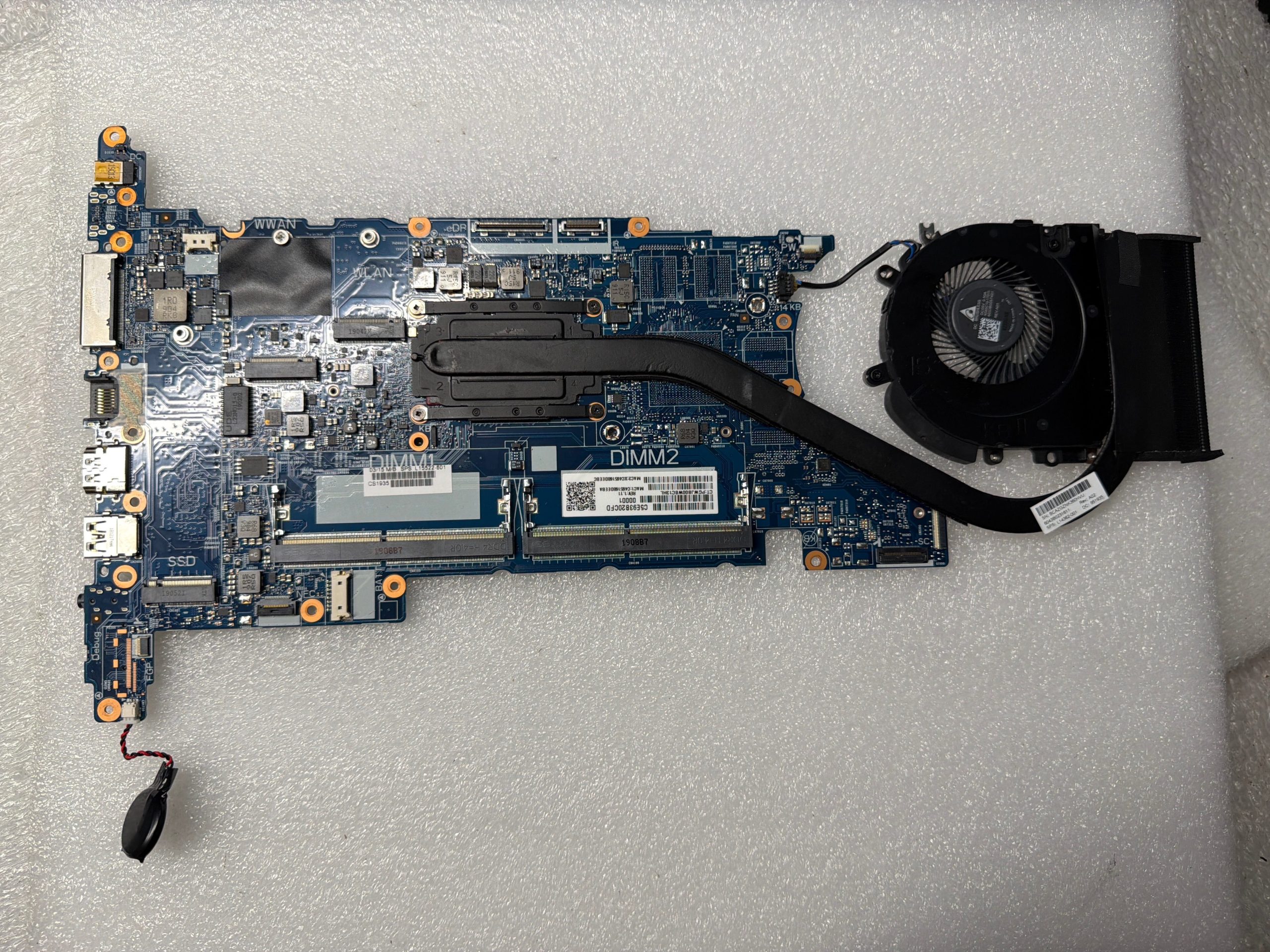HP EliteBook 850 G5 Motherboard i7-8650U L15522-601 product photo 1