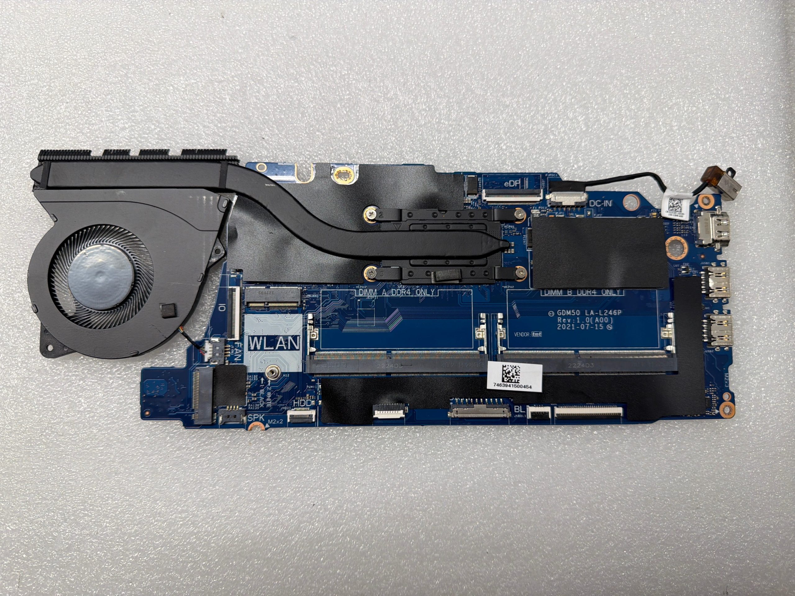 Dell Inspiron 15 3511 Motherboard i5-1135G7 XMF7W product photo 1