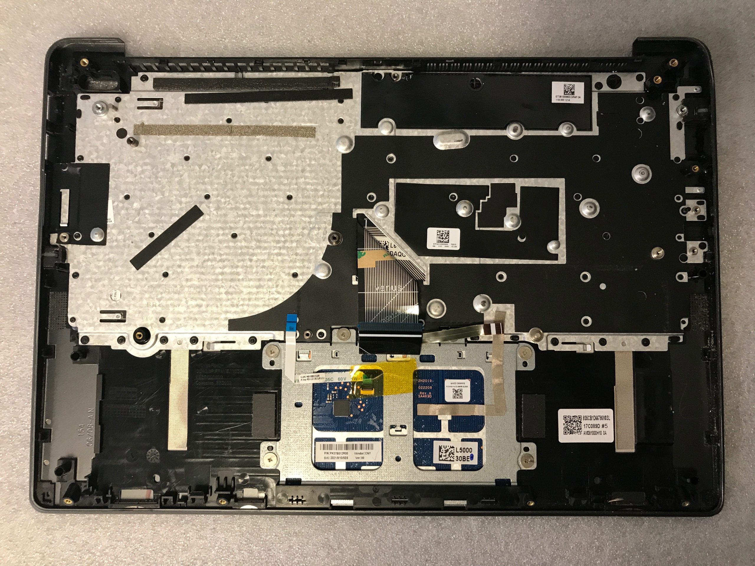 Lenovo IdeaPad 5 Pro-14ACN6 palmrest touch pad keyboard 5CB1C04912 product photo 2