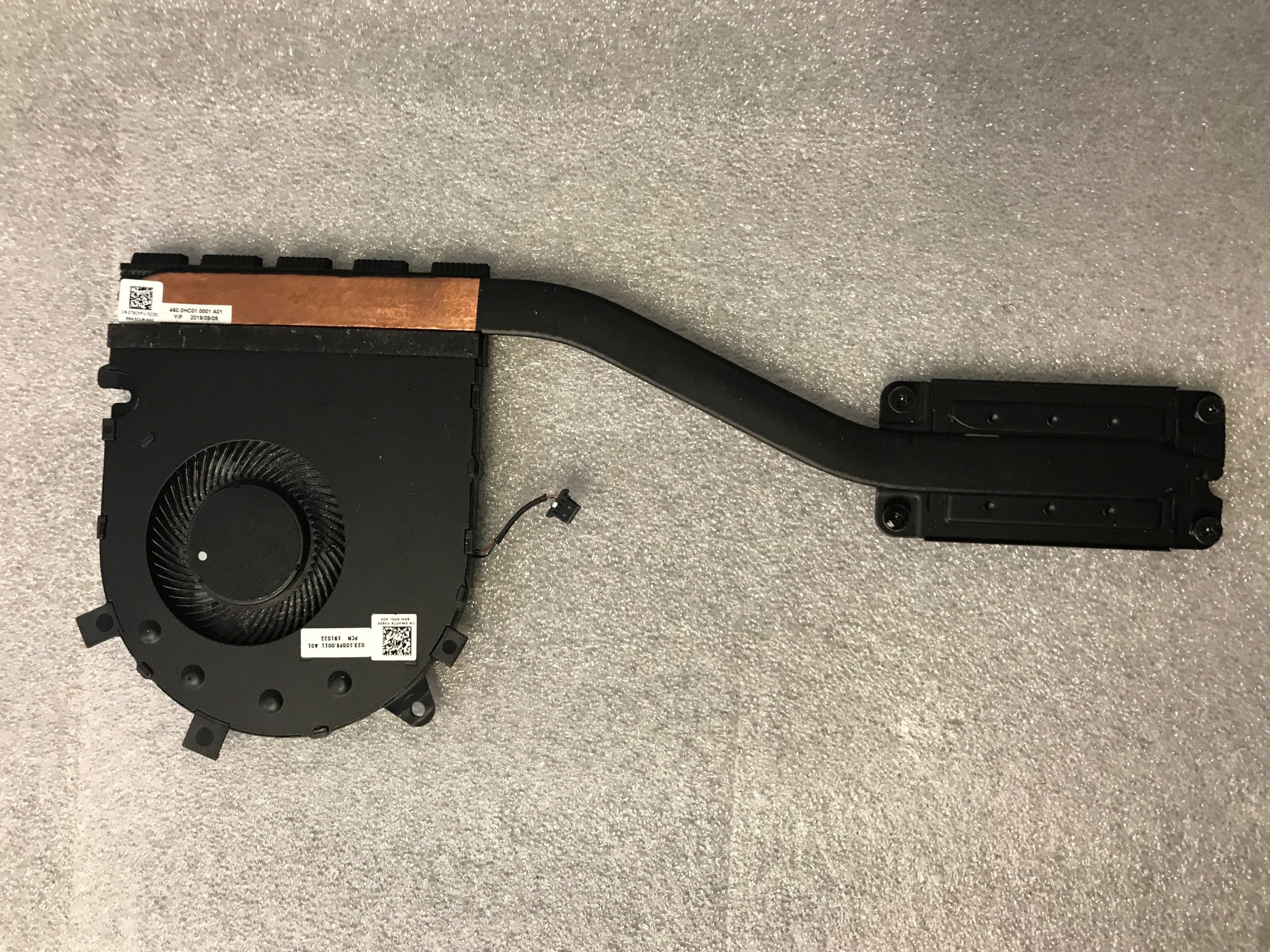 Dell Inspiron 7591 2-in-1 Heatsink T9CHP product photo 1