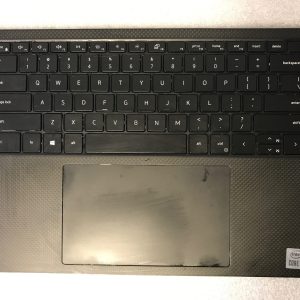 Dell Xps 15 9500 palmrest touch pad keyboard DKFWH product photo 1