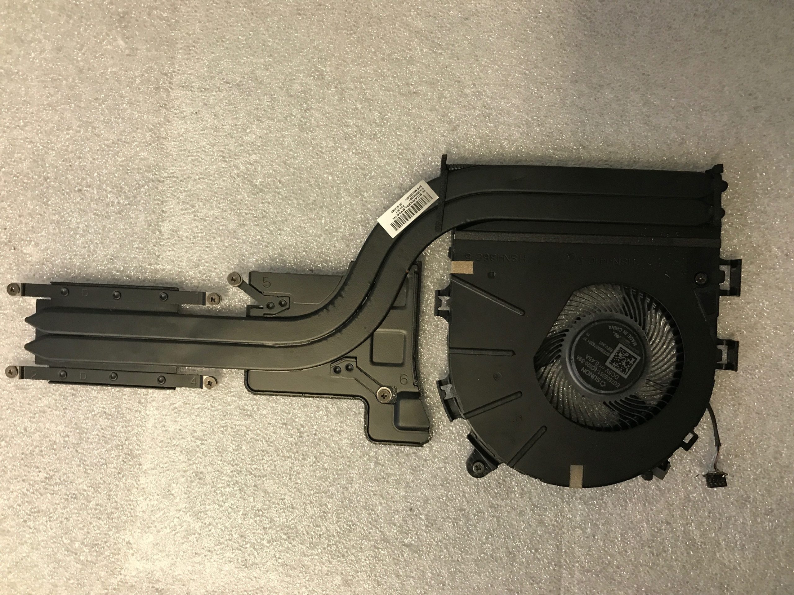 HP ZBook 15 G7 Heatsink M05263-001 product photo 1