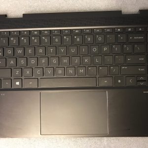 HP Spectre 14-ea0023dx palmrest touch pad keyboard M22182-001 product photo 1