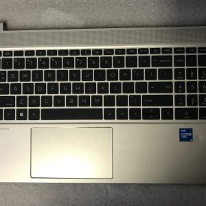 HP ProBook 650 G8 palmrest touch pad keyboard M49545-001 Scratch product photo 1