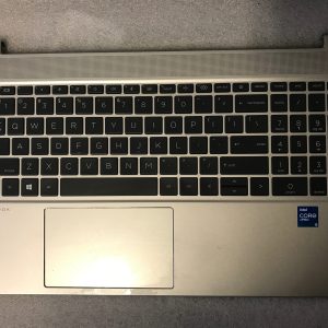 HP ProBook 650 G8 palmrest touch pad keyboard M49545-001 Read product photo 1